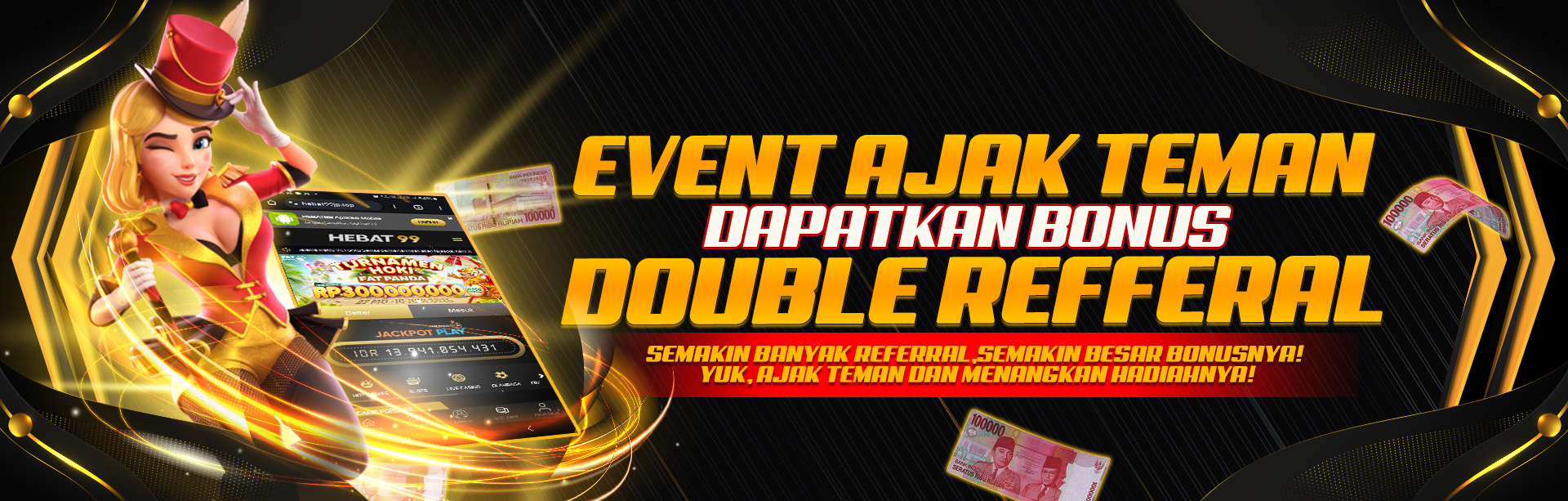 BONUS DOUBLE REFERRAL